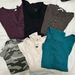 Assorted Women's Tops in Various Colors